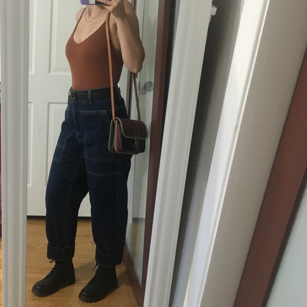 Dark Wash Boyfriend Jeans